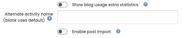 Moodle - OU Blog - Advanced Settings